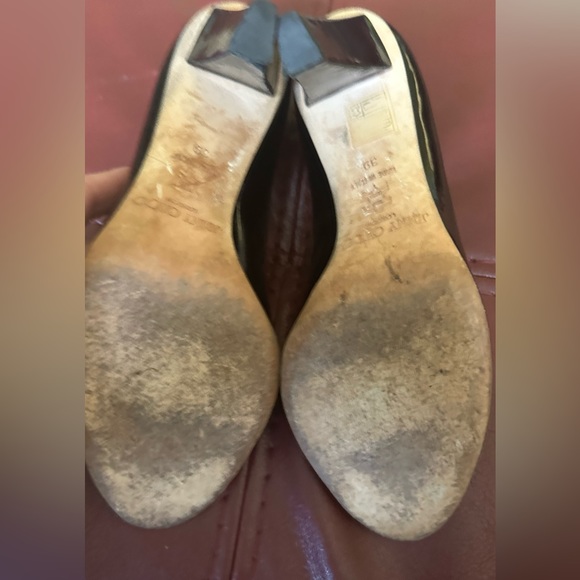 Jimmy Choo Peep toe with block heels - Picture 9 of 9